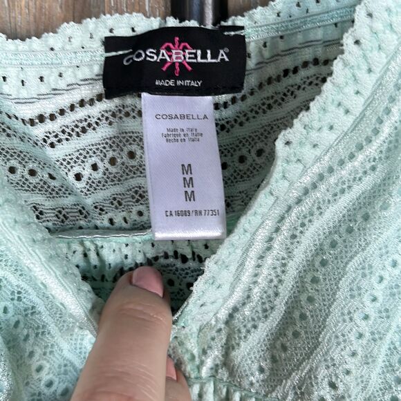 Cosabella Cevlon Camisole medium mint green - Picture 3 of 7